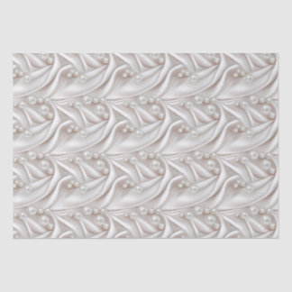 Perlen und Satin Seidenpapier