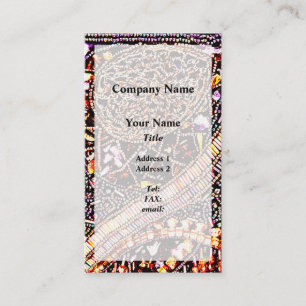Perlen-Victorian-Tasche Visitenkarte