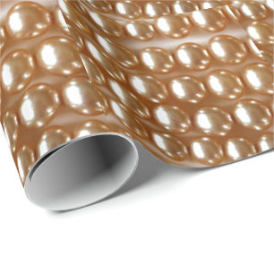 Perlen - Vintage-Schmuck Geschenkpapier