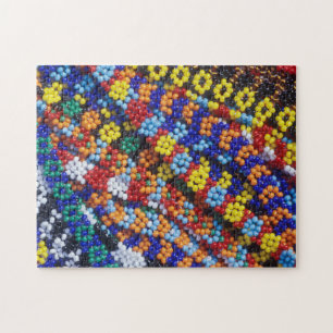 Perlenarbeit, Melmoth, Kwazulu-Natal, Südafrika Puzzle