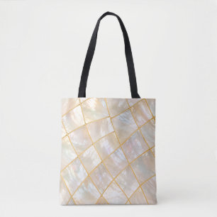 Perlenraster-Eleganz-Tasche
