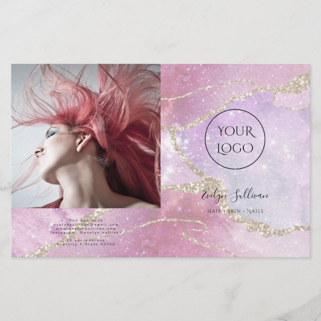 Perleszierende Wirkung von Imitaten Doppelbroschür (Vorderseite)