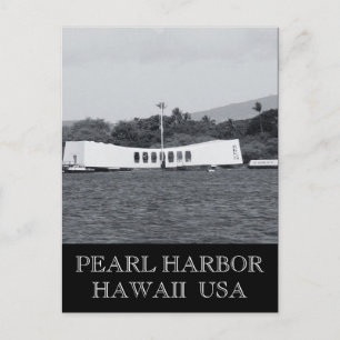 Perlhafendenkmal hawaii postkarte