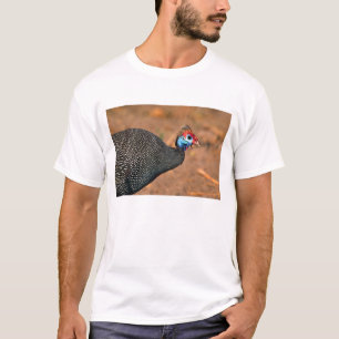 Perlhuhn (Numida meleagris). Afrika, T-Shirt