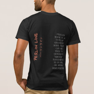 PERLINLINIE - japanisches Design T-Shirt