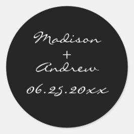 Perlklecker der 1920er Jahre Runder Aufkleber