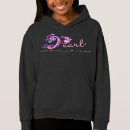 Perlmädchen P Name bedeutet Monogramm Bekleidung T-Shirt