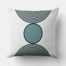 Perlmuster in Grautönen Kissen