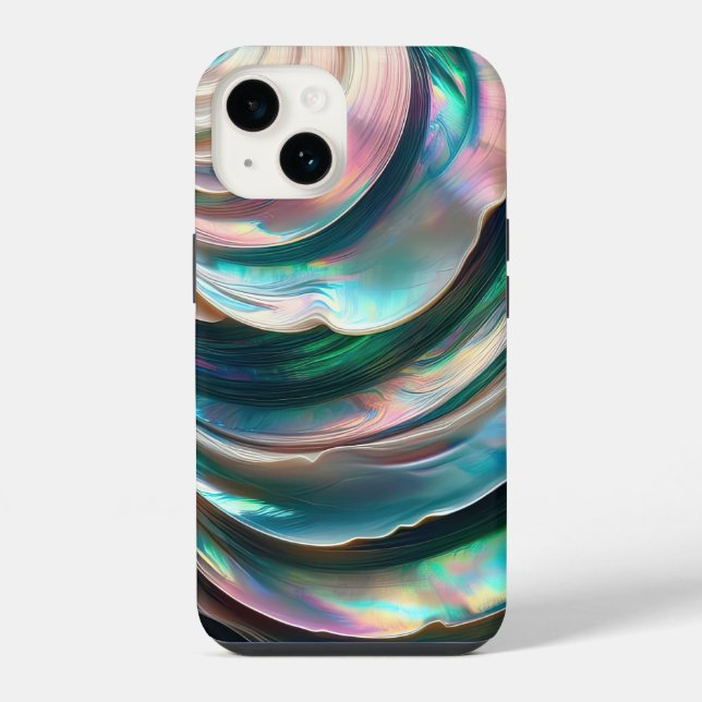 Perlmutt-Abalone iPhone Hülle (Rückseite)