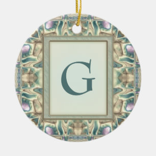 Perlmutt Keramikornament