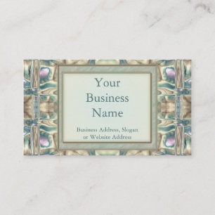 Perlmutt Visitenkarte