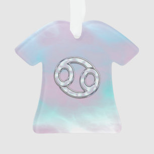 Perlmuttart-Krebs-Symbol-Astrologie Ornament