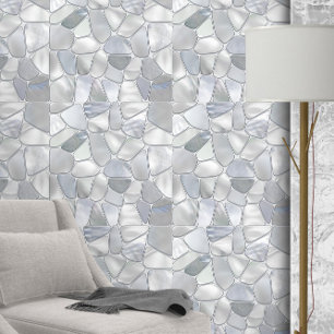 Perlmutter - Voronoi Cells Abstrakt Tapete