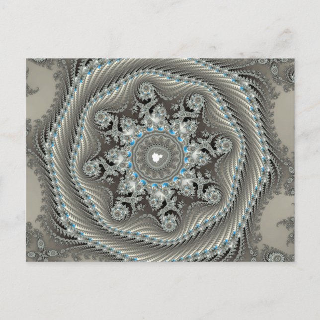 Permafrosting - Fraktal Postkarte (Vorderseite)