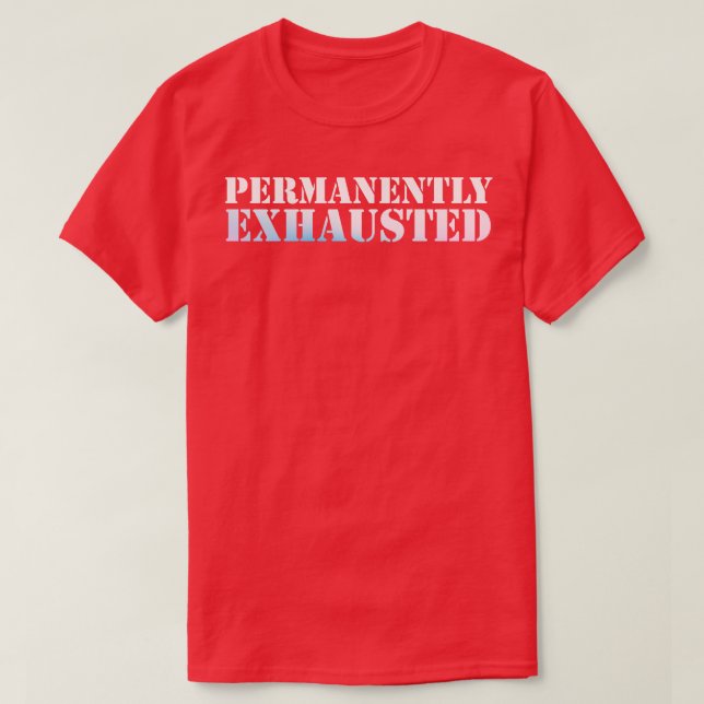 permanent ausgestoßen T-Shirt (Design vorne)