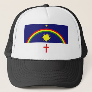 Pernambuco, Brasilien-Flagge Truckerkappe