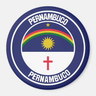 Pernambuco-RundEmblem Magnet