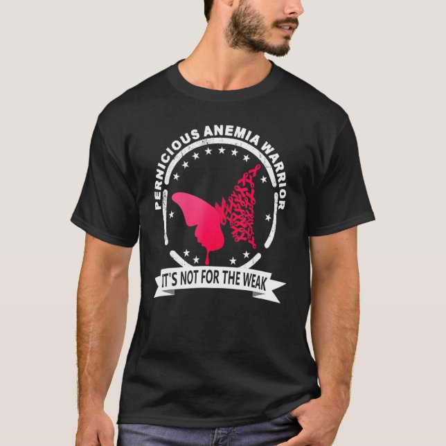 Pernicious Anämia Warrior T-Shirt (Vorderseite)