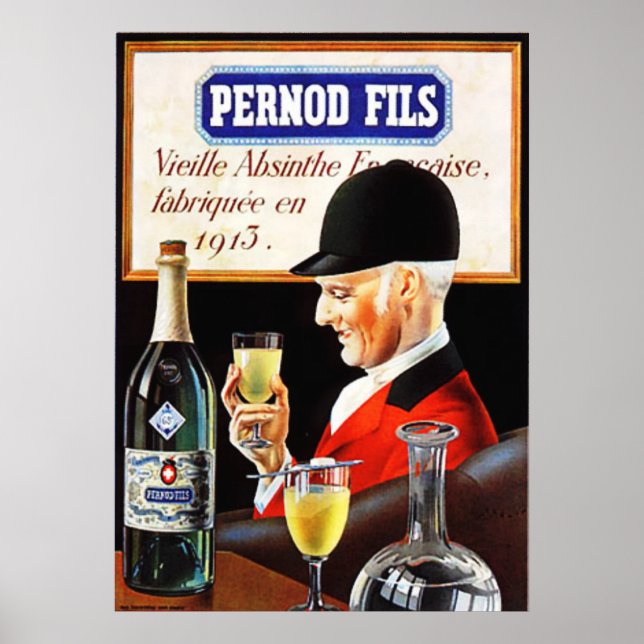 Pernod Fils Poster (Vorne)
