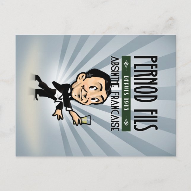 Pernod Fils Postkarte (Vorderseite)