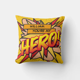 Peronisation HERO Fun Modernes Cooles Trendy Comic Kissen