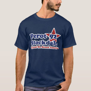 Perot Stockdale 92 Vintage Politik Abgenutzt T-Shirt