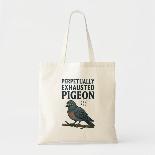 Perpetuell ausgetrocknete Taube Tragetasche (Vorne)