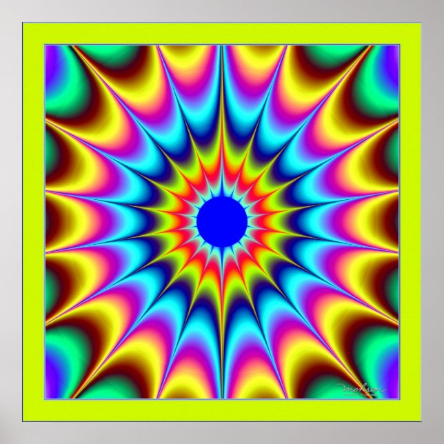 Perpetuum Fraktal Energy Poster (Vorne)