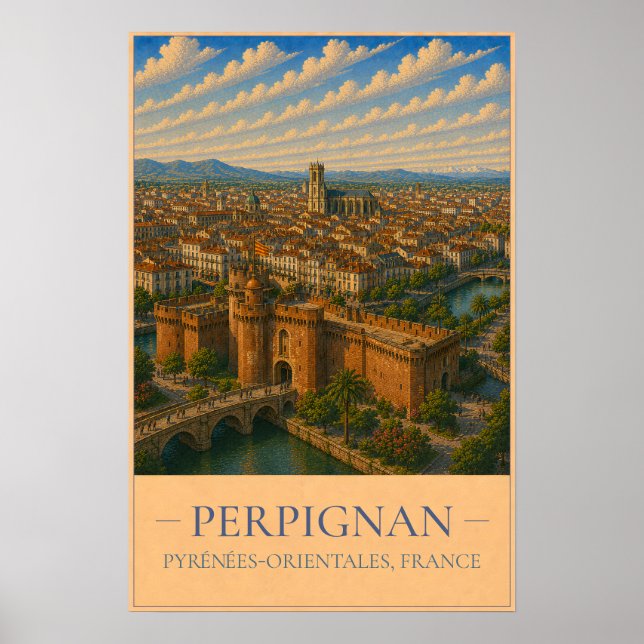 Perpignan Poster (Vorne)