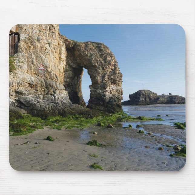 Perranporative Sea Cornwall Coast England Mousepad (Vorne)