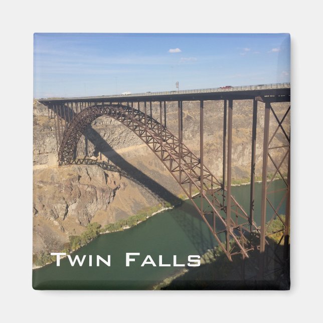Perrine Bridge - Snake river - Twin Falls Magnet (Vorne)
