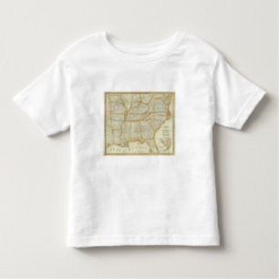 Perrines neue topographische Kriegs-Karte Kleinkind T-shirt