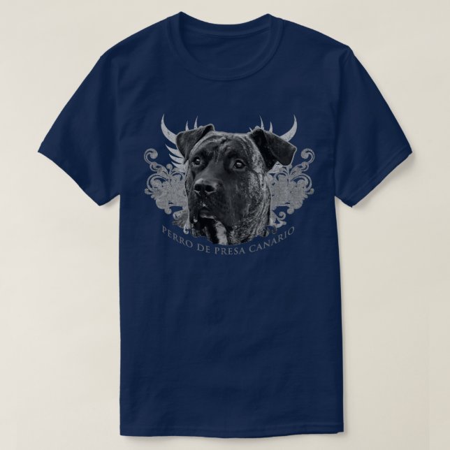 Perro de Presa Canario Dogo Canario (8) T-Shirt (Design vorne)