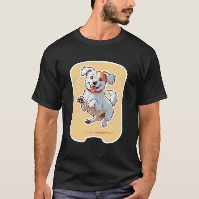 Perro Feliz T-Shirt (Vorderseite)