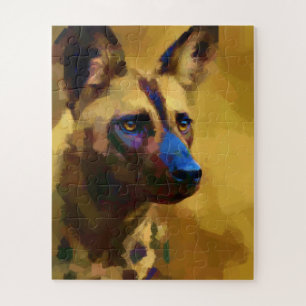 Perro Salvaje Africano Puzzle