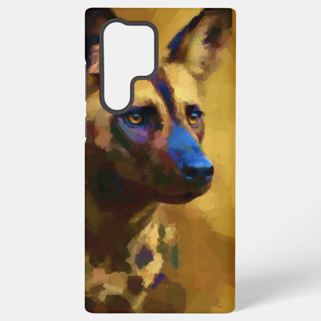 Perro Salvaje Africano Samsung Galaxy Hülle (Rückseite)