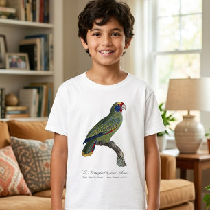 Perroquet-Joues-Blues / Rotschwanzamazone T-Shirt