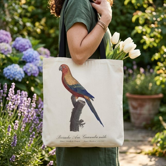 Perruche Ara, Guarouba / Sonnenparaket (Sun Parakeet Male, Aratinga Solstitialis. Tote Bag)