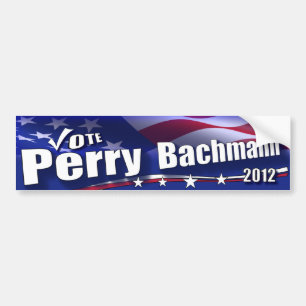 Perry Bachmann 2012 Autoaufkleber