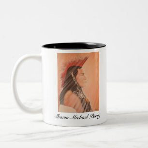 Perry-begrenzte Ausgabe Shawns Michael Zweifarbige Tasse