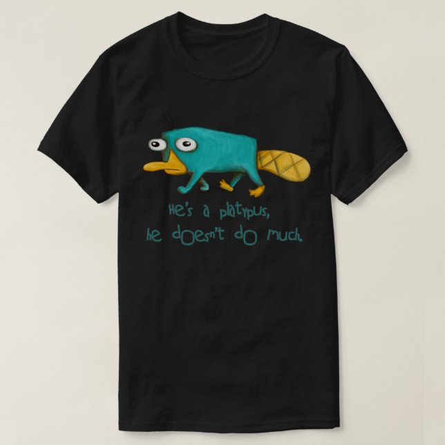 Perry des Platypus v2.0 Essenzieller T - Shirt (Design vorne)