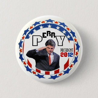 Perry für Prez im Jahre 2012 Button
