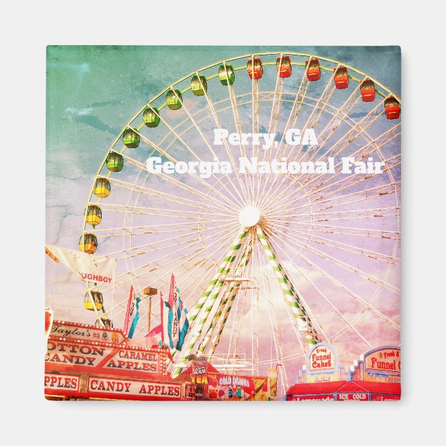 Perry Georgia National Fair Magnet (Vorne)