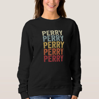 Perry Pennsylvania Perry PA Retro Vintage Text Sweatshirt