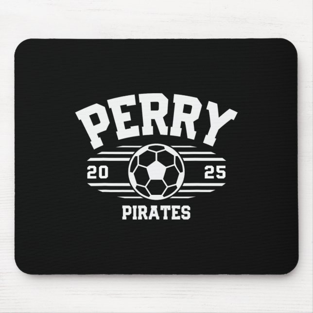 Perry-Piraten-Fußball-Byll 2025  Mousepad (Vorne)