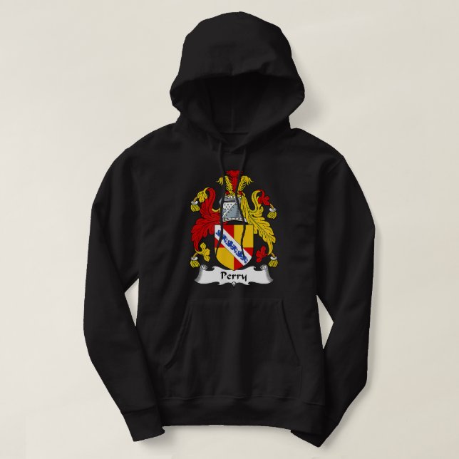 Perry-Wappen Familienwappen Hoodie (Design vorne)
