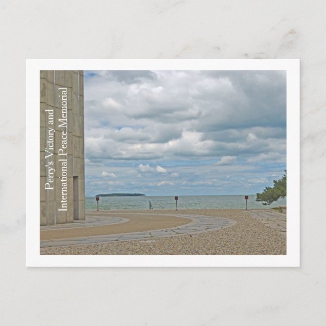 PERRYS SIEG UND INTERNATIONALES FRIEDENSPEICHER POSTKARTE (Vorderseite)