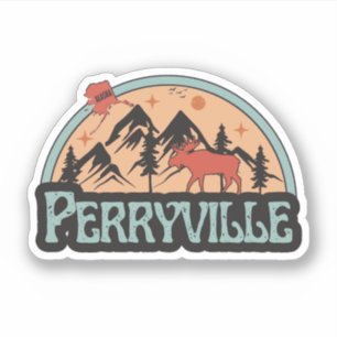 Perryville, Alaska-Sticker Aufkleber