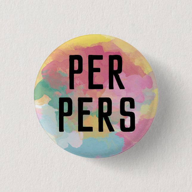 Pers Pers Pronouns Button (Vorderseite)