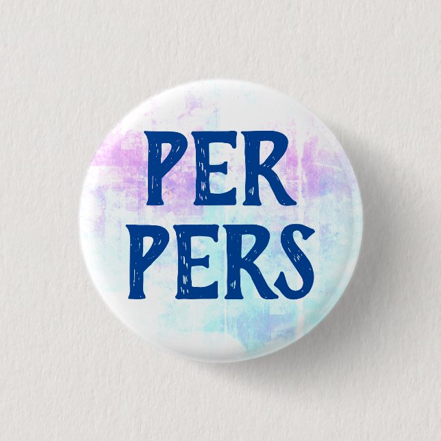 Pers Pers Pronouns Button (Vorderseite)